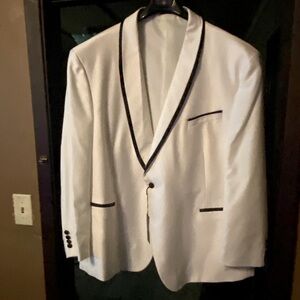 Off White Tuxedo Jacket